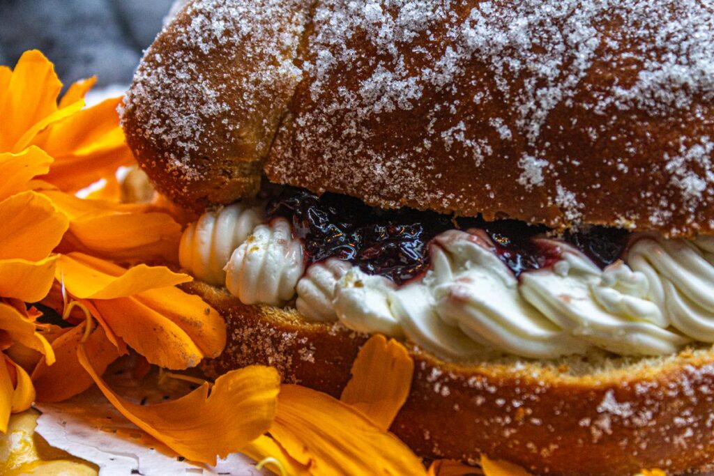 Cream-Filled Donuts