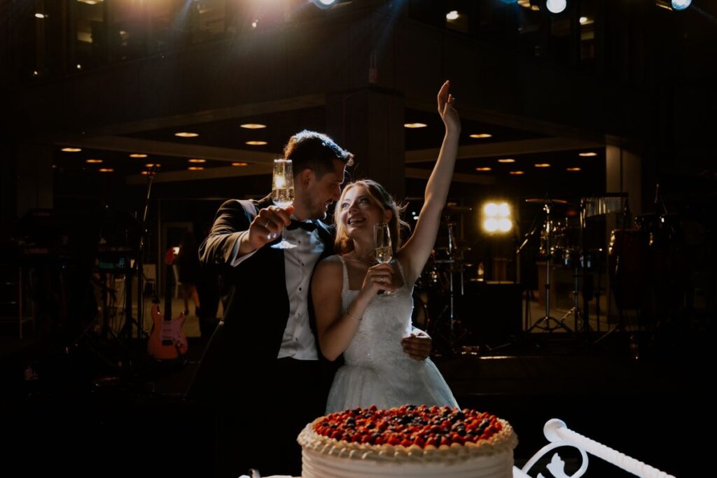 Perfect wedding cake