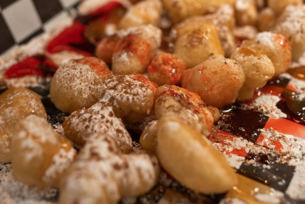 seasonal St. Joseph’s zeppoles